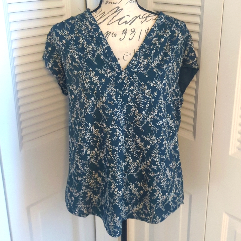 fun2fun lillian v-neck blouse